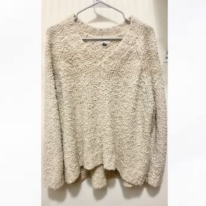 Cream Chunky Sweater